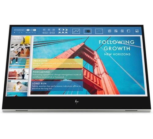 E14 portable monitor - hp,