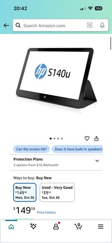S140u inch screen - 14-inch,